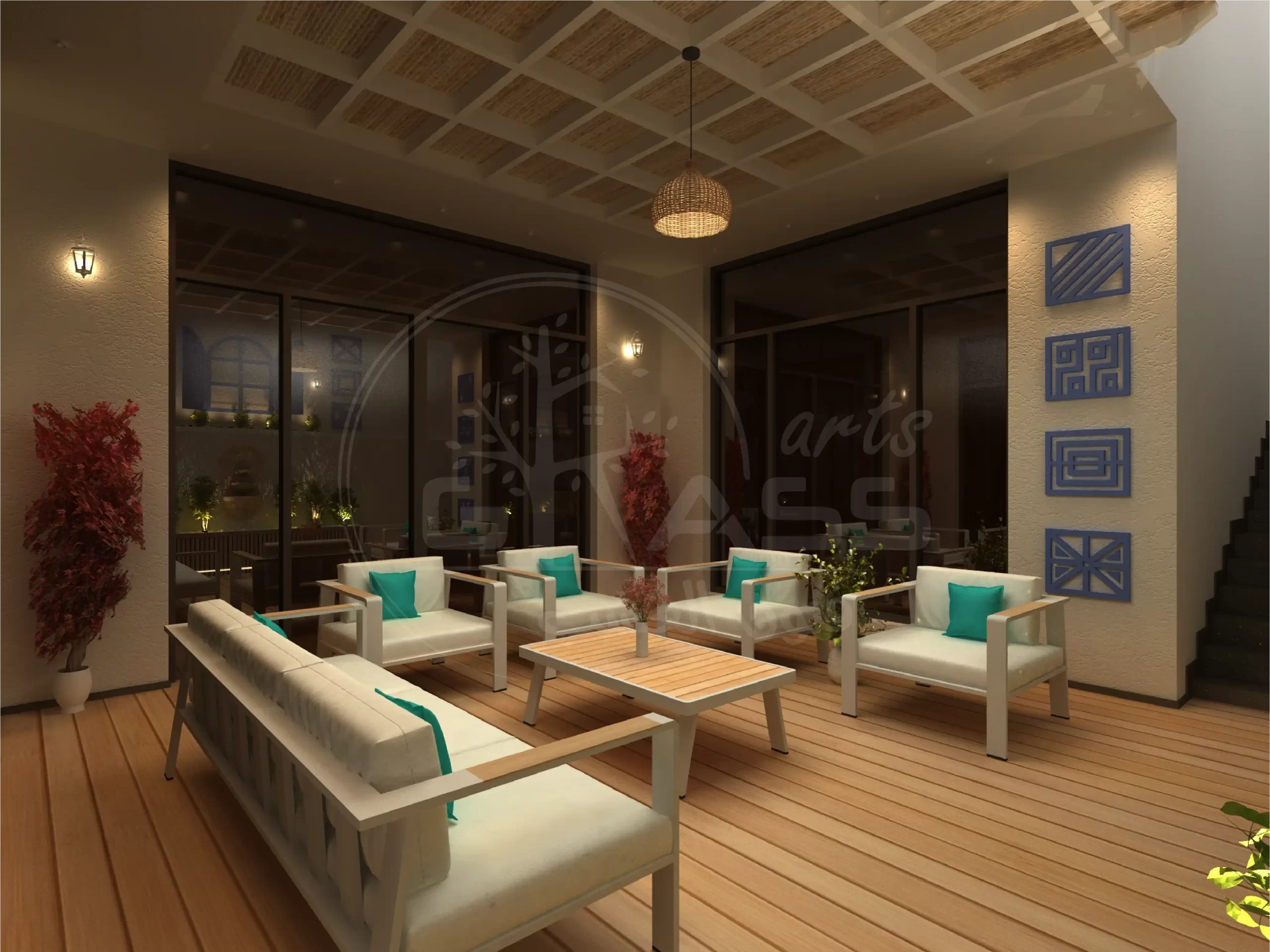 تصميم داخلي جلسات ديكورية داخلية