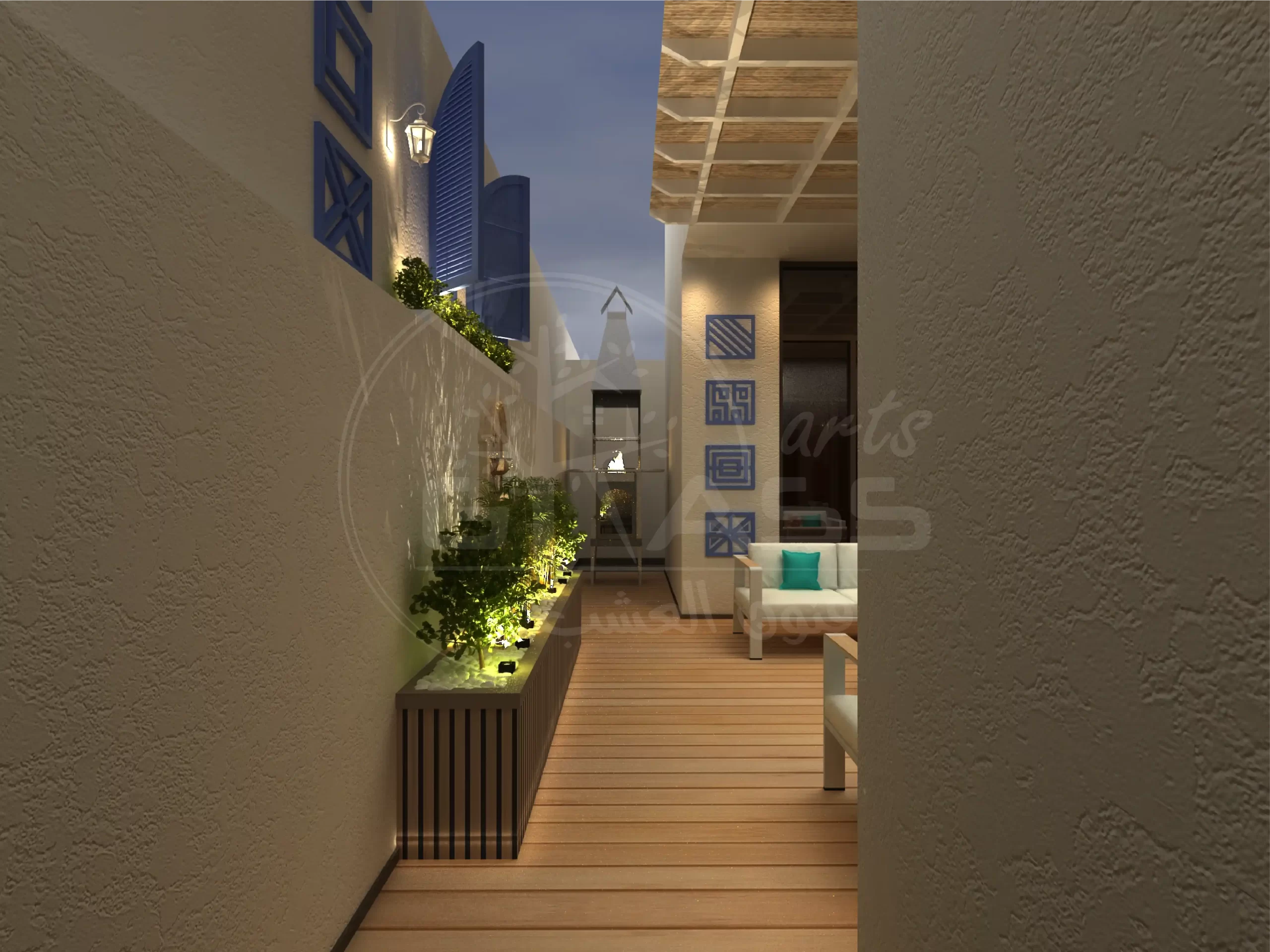 تصميم داخلي جلسات ديكورية داخلية