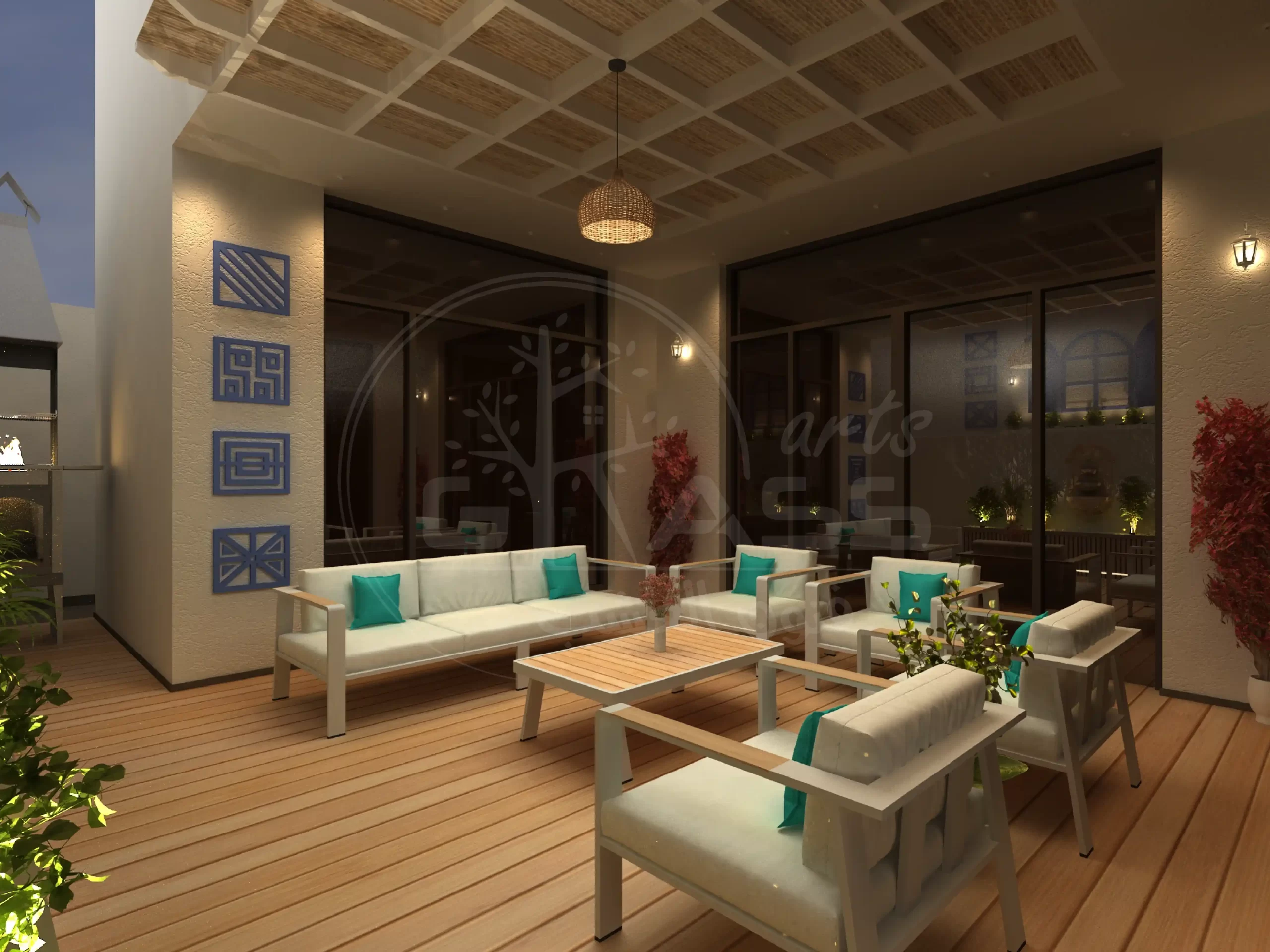 تصميم داخلي جلسات ديكورية داخلية