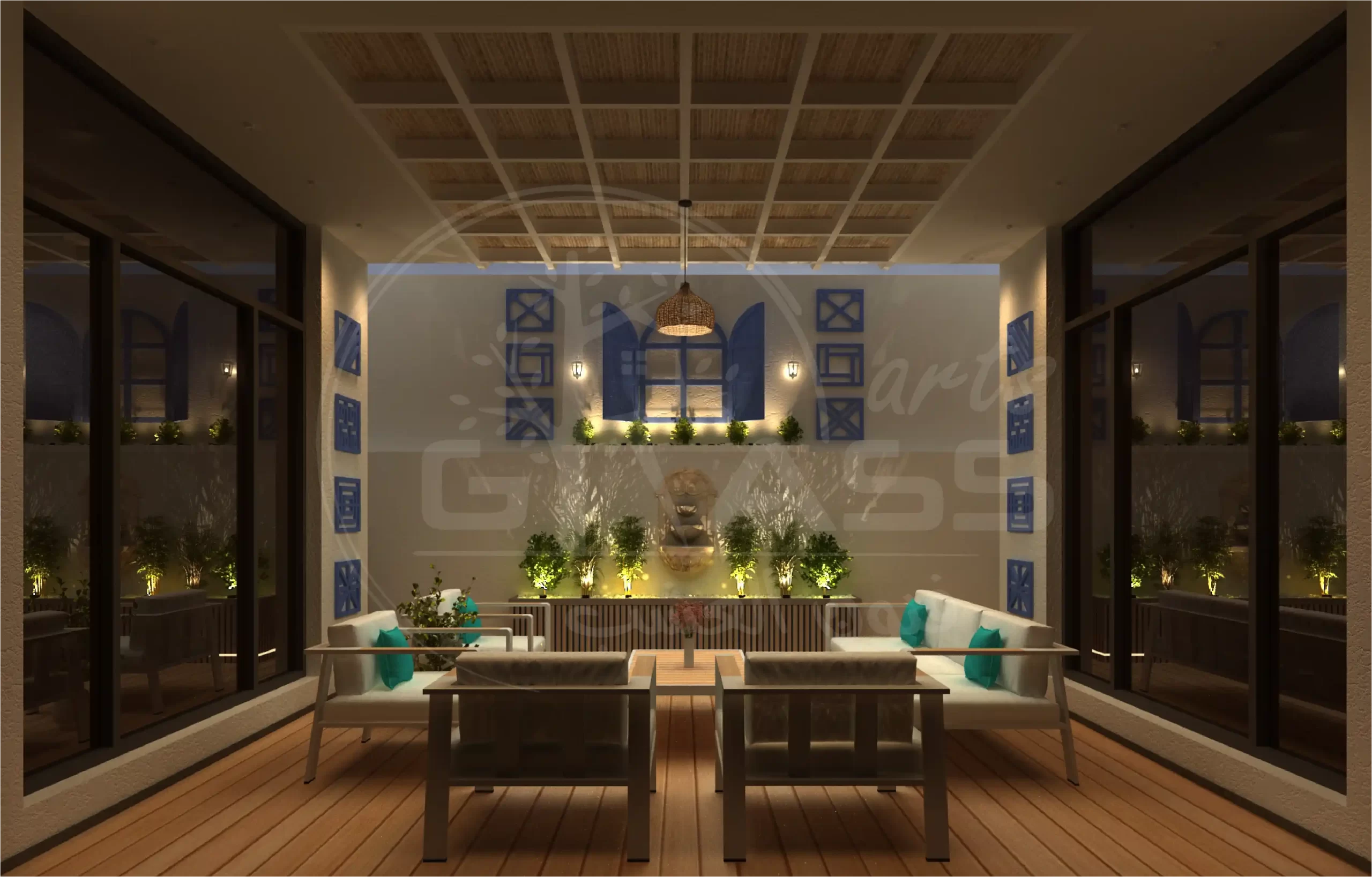 تصميم داخلي جلسات ديكورية داخلية